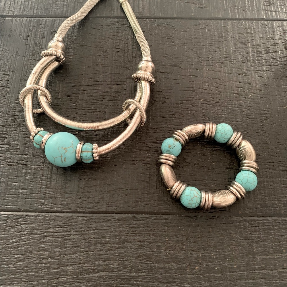 Necklace and bracelet